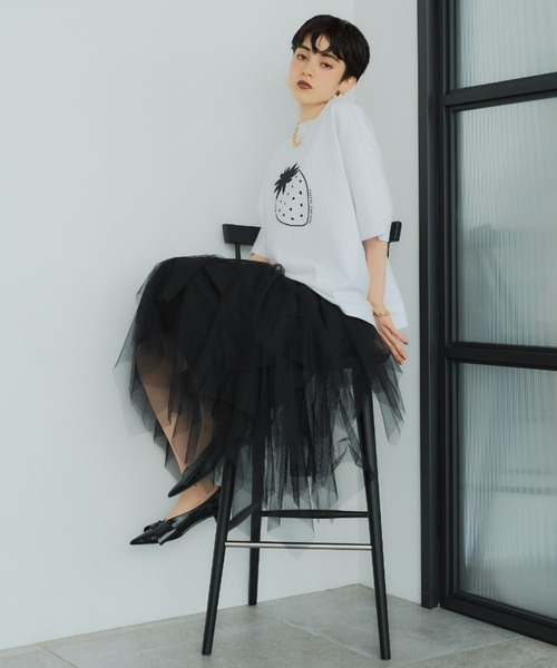 manana suerte（マニャーナスエルテ）の「フルーツプリントTシャツ（Tシャツ/カットソー・レディース・その他2/その他1/その他3・FREE）」の16枚目の写真