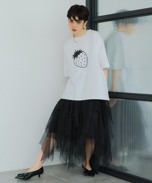 manana suerte（マニャーナスエルテ）の「フルーツプリントTシャツ（Tシャツ/カットソー・レディース・その他2/その他1/その他3・FREE）」の15枚目の写真