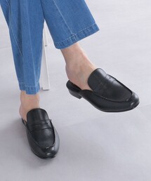 SHIPS | *SHIPS: レザー ミュール コイン ローファー(サンダル)