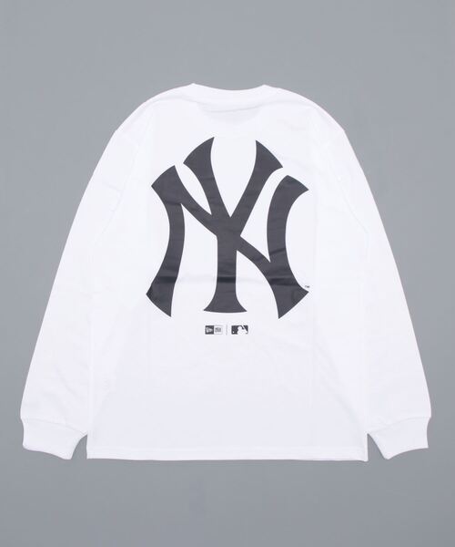 NEW ERA(ニューエラ)の「ニューエラ ロンT NYLA MLB(Tシャツ/カットソー・メンズ・ホワイト/ブラック/ベージュ/ネイビー/グリーン/ホワイト系その他・M/L/XL/XXL)」の8枚目の写真