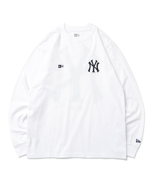 NEW ERA(ニューエラ)の「ニューエラ ロンT NYLA MLB(Tシャツ/カットソー・メンズ・ホワイト/ブラック/ベージュ/ネイビー/グリーン/ホワイト系その他・M/L/XL/XXL)」の2枚目の写真