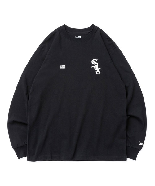 NEW ERA(ニューエラ)の「ニューエラ ロンT NYLA MLB(Tシャツ/カットソー・メンズ・ホワイト/ブラック/ベージュ/ネイビー/グリーン/ホワイト系その他・M/L/XL/XXL)」の4枚目の写真