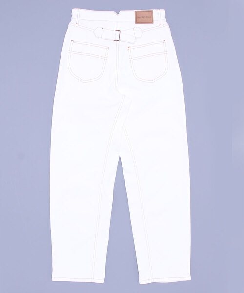 SEE BY CHLOE（シーバイクロエ）の「TROUSERS/ デニムパンツ（デニムパンツ・レディース・ホワイト・26/25）」の2枚目の写真