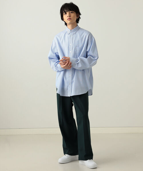 BeAMS DOT(ビームスドット)の「【WEB限定】BeAMS DOT / ワイド ストレートパンツ(その他パンツ・メンズ・ブラック/グリーン・SMALL/MEDIUM/LARGE)」の20枚目の写真