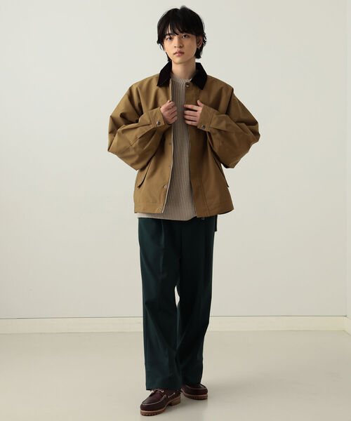 BeAMS DOT(ビームスドット)の「【WEB限定】BeAMS DOT / ワイド ストレートパンツ(その他パンツ・メンズ・ブラック/グリーン・SMALL/MEDIUM/LARGE)」の21枚目の写真