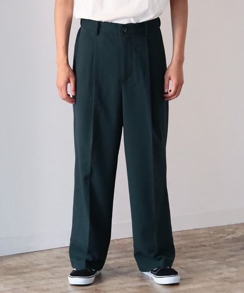BeAMS DOT(ビームスドット)の「【WEB限定】BeAMS DOT / ワイド ストレートパンツ(その他パンツ・メンズ・ブラック/グリーン・SMALL/MEDIUM/LARGE)」の16枚目の写真