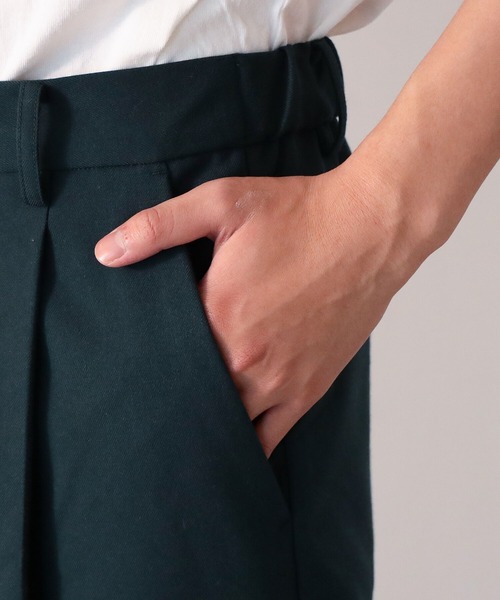 BeAMS DOT(ビームスドット)の「【WEB限定】BeAMS DOT / ワイド ストレートパンツ(その他パンツ・メンズ・ブラック/グリーン・SMALL/MEDIUM/LARGE)」の7枚目の写真