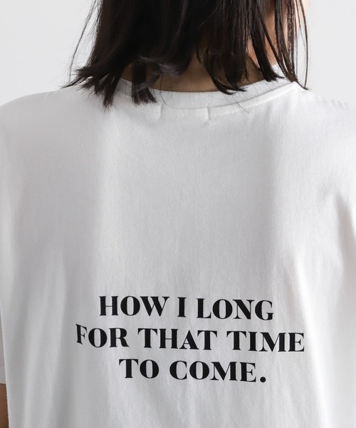 LEPSIM（レプシィム）の「カラープリントTシャツ　297571（Tシャツ/カットソー・レディース・オフホワイト/ピンク/ブルー/ライトグリーン/ベージュ/ホワイト・FREE）」の15枚目の写真