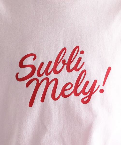 LEPSIM（レプシィム）の「カラープリントTシャツ　297571（Tシャツ/カットソー・レディース・オフホワイト/ピンク/ブルー/ライトグリーン/ベージュ/ホワイト・FREE）」の21枚目の写真