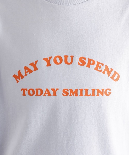 LEPSIM（レプシィム）の「カラープリントTシャツ　297571（Tシャツ/カットソー・レディース・オフホワイト/ピンク/ブルー/ライトグリーン/ベージュ/ホワイト・FREE）」の13枚目の写真