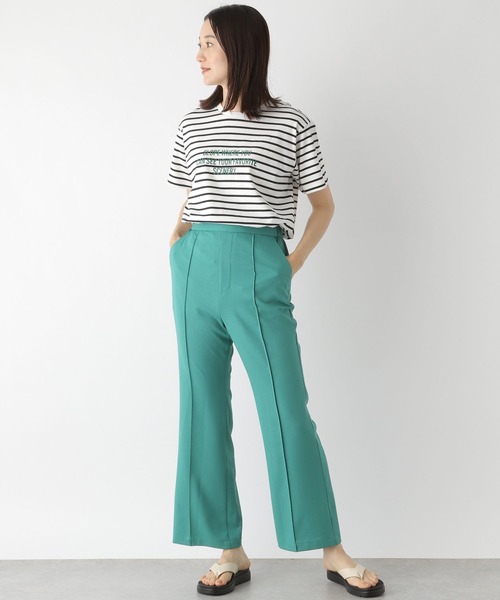 LEPSIM（レプシィム）の「カラープリントTシャツ　297571（Tシャツ/カットソー・レディース・オフホワイト/ピンク/ブルー/ライトグリーン/ベージュ/ホワイト・FREE）」の7枚目の写真