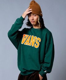 VANS | 【ムラサキスポーツ別注】VANS/バンズ カレッジロゴ風 トレーナー/スウェット 122K1040523(スウェット)