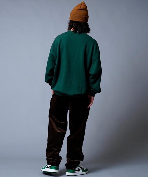 VANS(バンズ)の「【ムラサキスポーツ別注】VANS/バンズ カレッジロゴ風 トレーナー/スウェット 122K1040523(スウェット・メンズ・ネイビー/グレー/グリーン・M/L/XL/XXL)」の18枚目の写真