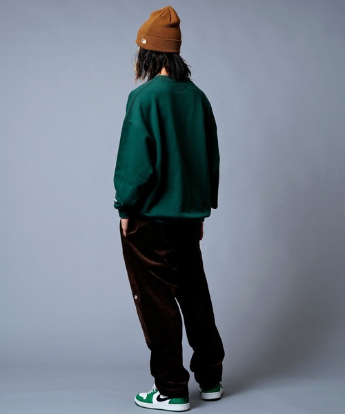 VANS(バンズ)の「【ムラサキスポーツ別注】VANS/バンズ カレッジロゴ風 トレーナー/スウェット 122K1040523(スウェット・メンズ・ネイビー/グレー/グリーン・M/L/XL/XXL)」の19枚目の写真