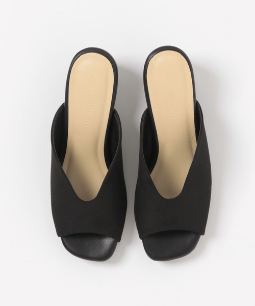 URBAN RESEARCH DOORS（アーバンリサーチドアーズ）の「Uカットスエードサンダル（サンダル・レディース・ブラック/イエロー系その他・38/36/37）」の7枚目の写真