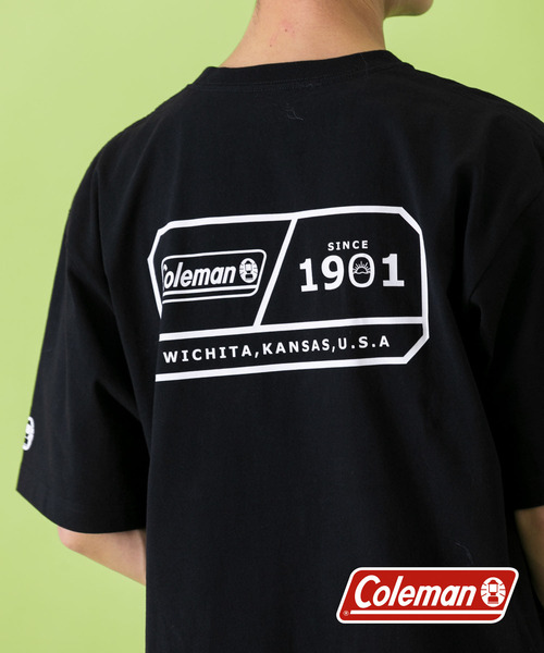 Uiscel（ユイセル）の「『別注』Coleman　グラフィックTシャツ B（Tシャツ/カットソー・メンズ・ホワイト/ブラック・MEDIUM/LARGE）」の6枚目の写真