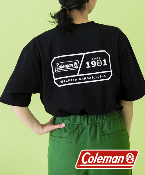 Uiscel（ユイセル）の「『別注』Coleman　グラフィックTシャツ B（Tシャツ/カットソー・メンズ・ホワイト/ブラック・MEDIUM/LARGE）」の13枚目の写真