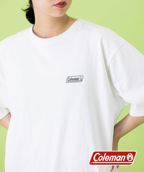 Uiscel（ユイセル）の「『別注』Coleman　グラフィックTシャツ B（Tシャツ/カットソー・メンズ・ホワイト/ブラック・MEDIUM/LARGE）」の17枚目の写真