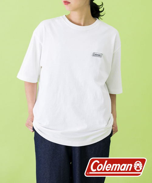 Uiscel（ユイセル）の「『別注』Coleman　グラフィックTシャツ B（Tシャツ/カットソー・メンズ・ホワイト/ブラック・MEDIUM/LARGE）」の19枚目の写真
