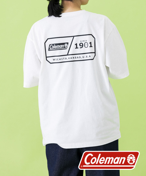 Uiscel（ユイセル）の「『別注』Coleman　グラフィックTシャツ B（Tシャツ/カットソー・メンズ・ホワイト/ブラック・MEDIUM/LARGE）」の20枚目の写真