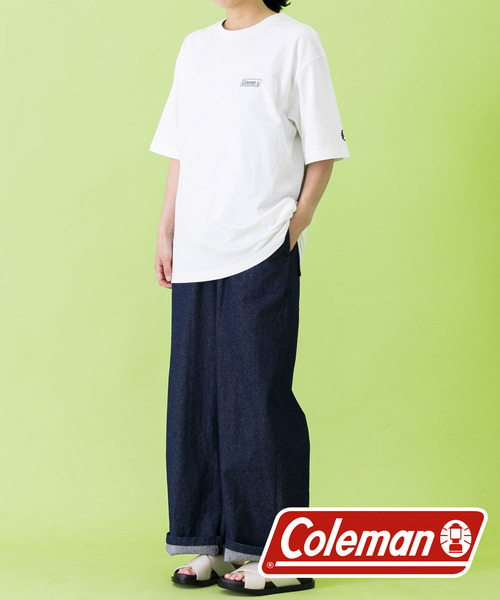 Uiscel（ユイセル）の「『別注』Coleman　グラフィックTシャツ B（Tシャツ/カットソー・メンズ・ホワイト/ブラック・MEDIUM/LARGE）」の21枚目の写真