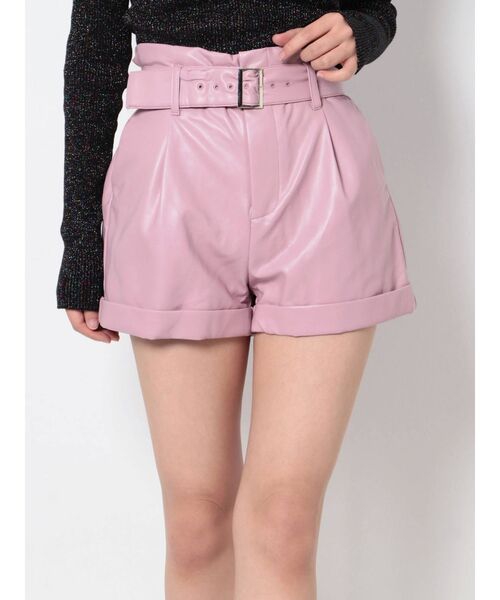 jouetie（ジュエティ）の「タックハイウエストキュロット（その他パンツ・レディース・ブラック/ピンク/グリーン/アイボリー・MEDIUM）」の17枚目の写真