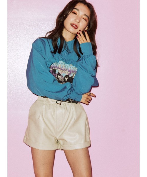 jouetie（ジュエティ）の「タックハイウエストキュロット（その他パンツ・レディース・ブラック/ピンク/グリーン/アイボリー・MEDIUM）」の11枚目の写真