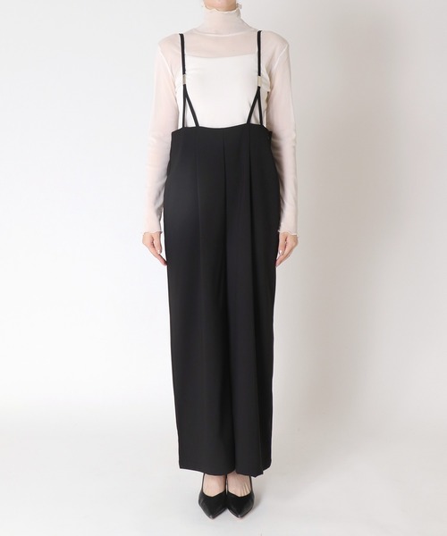 Cepica(セピカ)の「バックギャザーサロペット(サロペット/オーバーオール・レディース・ブラック/グレー・FREE)」の19枚目の写真