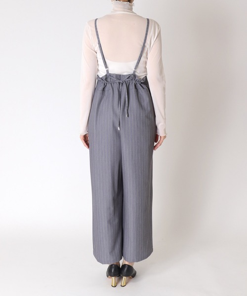 Cepica(セピカ)の「バックギャザーサロペット(サロペット/オーバーオール・レディース・ブラック/グレー・FREE)」の11枚目の写真