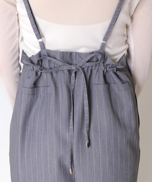 Cepica(セピカ)の「バックギャザーサロペット(サロペット/オーバーオール・レディース・ブラック/グレー・FREE)」の12枚目の写真