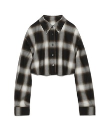 LILY BROWN | ボタンダウンクロップドシャツ(シャツ/ブラウス)