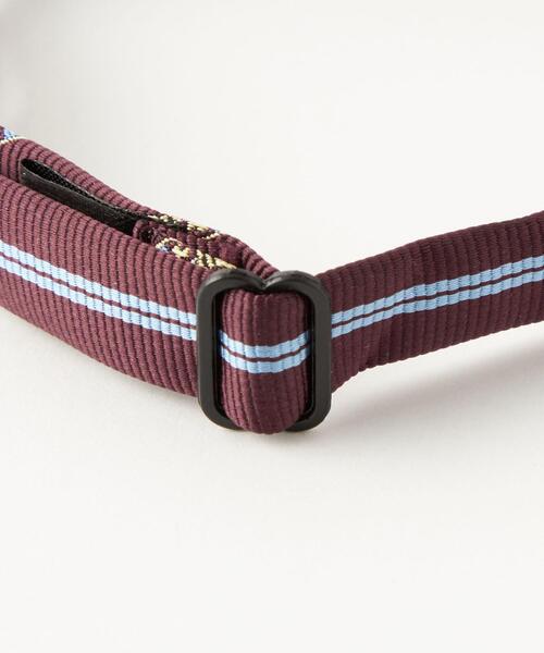 green label relaxing（グリーンレーベルリラクシング）の「GLR ボウタイ チーフ セット/ クレスト（蝶ネクタイ・キッズ・ワインレッド/オレンジ・FREE）」の4枚目の写真