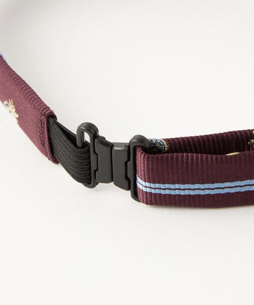 green label relaxing（グリーンレーベルリラクシング）の「GLR ボウタイ チーフ セット/ クレスト（蝶ネクタイ・キッズ・ワインレッド/オレンジ・FREE）」の5枚目の写真