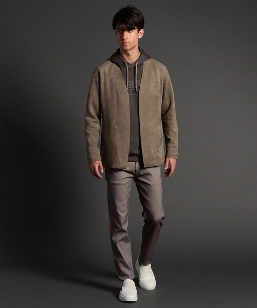 NICOLE CLUB FOR MEN(ニコルクラブフォーメン)の「カットオフボタンレスカーディガン(カーディガン/ボレロ・メンズ・ライトグレー/グレー/ネイビー/ブラック・X-LARGE/LARGE/MEDIUM)」の11枚目の写真