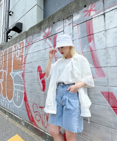 Figments（フィグメンツ）の「サマーブルゾン（ブルゾン・レディース・ブラック/ホワイト・FREE）」の3枚目の写真