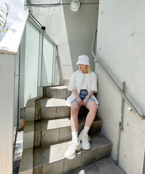 Figments（フィグメンツ）の「サマーブルゾン（ブルゾン・レディース・ブラック/ホワイト・FREE）」の5枚目の写真