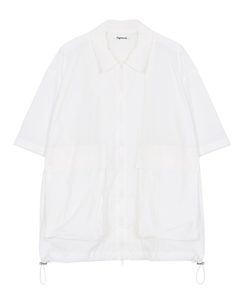 Figments（フィグメンツ）の「サマーブルゾン（ブルゾン・レディース・ブラック/ホワイト・FREE）」の8枚目の写真