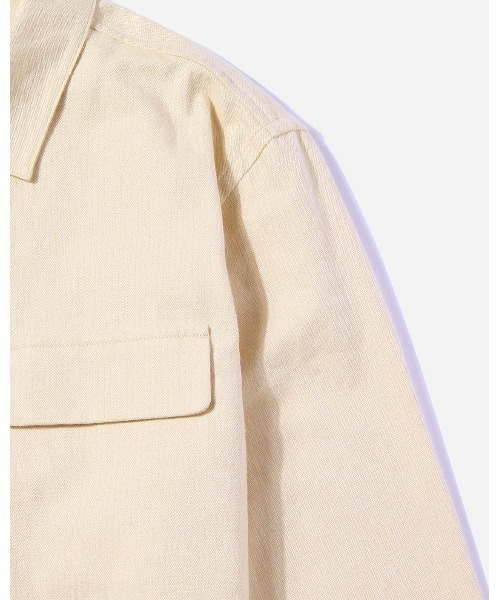【ダークブラウン（20）】Broome Herringbone Flannel LS Shirt Saturdays NYC（サタデーズ ニューヨークシティ ）の「Broome