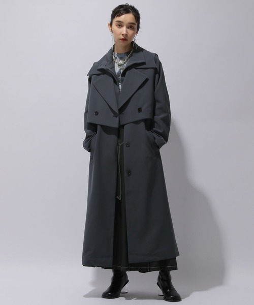 HARE（ハレ）の「アソートガラシアートップス(HARE)（Tシャツ/カットソー・レディース・グレー/マルチ・FREE）」の6枚目の写真