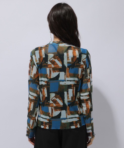 HARE（ハレ）の「アソートガラシアートップス(HARE)（Tシャツ/カットソー・レディース・グレー/マルチ・FREE）」の11枚目の写真