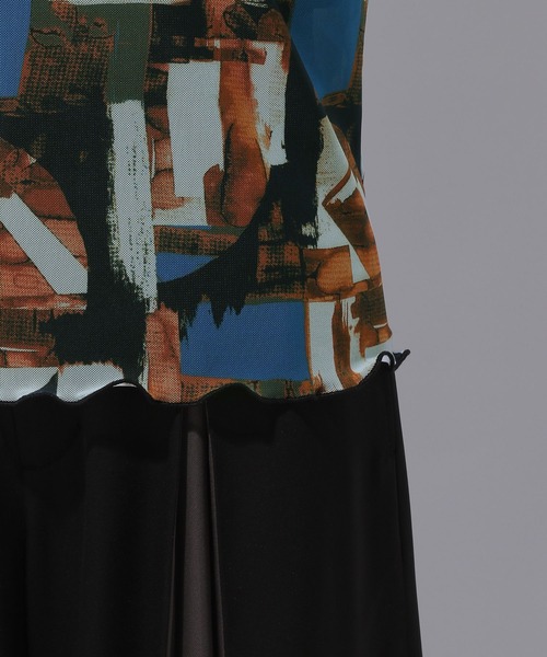 HARE（ハレ）の「アソートガラシアートップス(HARE)（Tシャツ/カットソー・レディース・グレー/マルチ・FREE）」の15枚目の写真