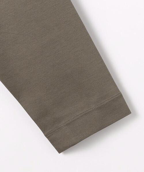 green label relaxing(グリーンレーベルリラクシング)の「オーガニック ポンチ クルーネック カットソー -抗菌- OVLG(Tシャツ/カットソー・メンズ・ホワイト/ブラック/ベージュ・M/L/XL/S/XXL)」の5枚目の写真