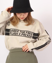 FLASH PACKER（フラッシュパッカー）の「FLASH PACKER USコットン ヘビーオンス 長袖Tシャツ（Tシャツ/カットソー）」