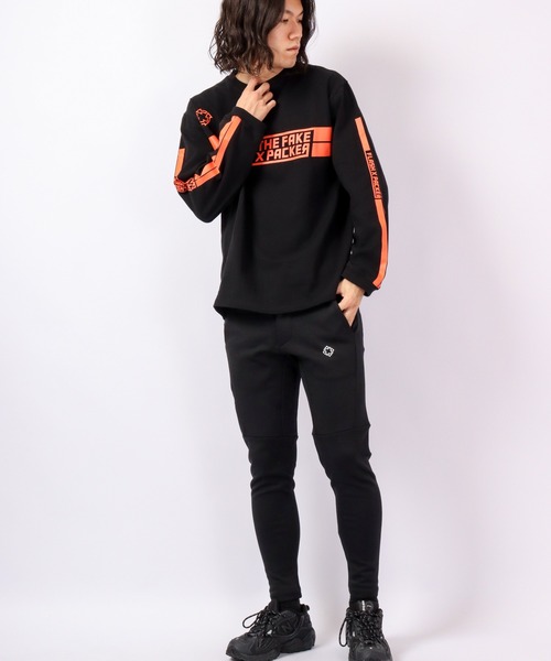 FLASH PACKER（フラッシュパッカー）の「FLASH PACKER USコットン ヘビーオンス 長袖Tシャツ（Tシャツ/カットソー・メンズ・ブラック/ベージュ・XL/M/L）」の7枚目の写真