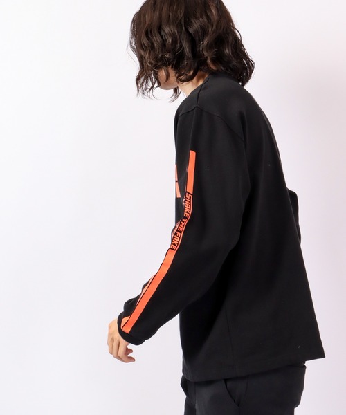 FLASH PACKER（フラッシュパッカー）の「FLASH PACKER USコットン ヘビーオンス 長袖Tシャツ（Tシャツ/カットソー・メンズ・ブラック/ベージュ・XL/M/L）」の9枚目の写真