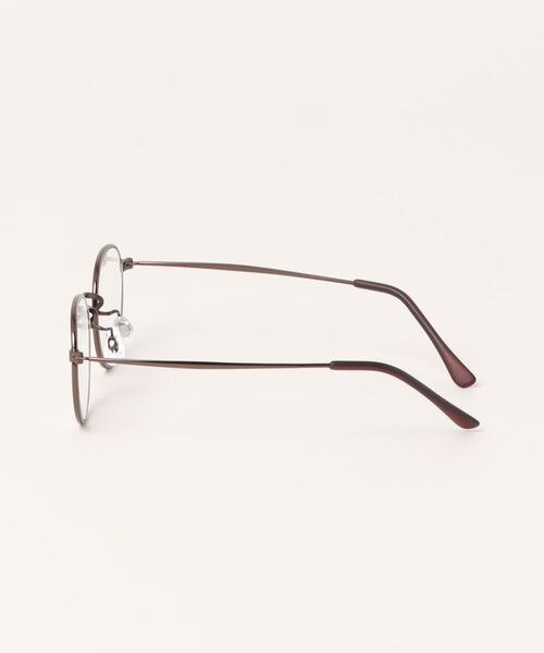 COLONY 2139（コロニートゥーワンスリーナイン）の「くもり止め ボストンメタル眼鏡（メガネ・レディース・ブラウン/ゴールド・FREE）」の8枚目の写真