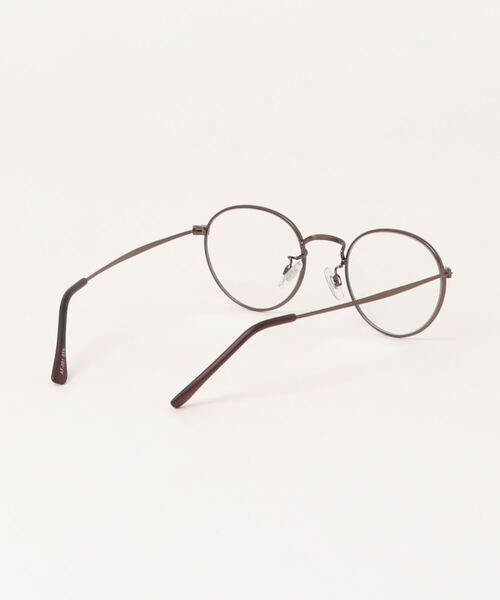 COLONY 2139（コロニートゥーワンスリーナイン）の「くもり止め ボストンメタル眼鏡（メガネ・レディース・ブラウン/ゴールド・FREE）」の9枚目の写真