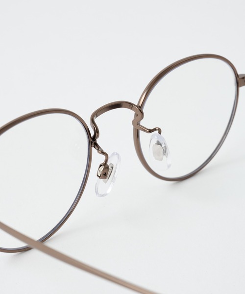 COLONY 2139（コロニートゥーワンスリーナイン）の「くもり止め ボストンメタル眼鏡（メガネ・レディース・ブラウン/ゴールド・FREE）」の6枚目の写真