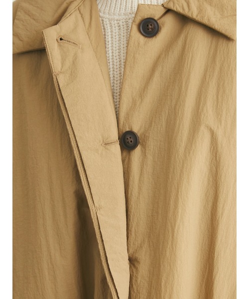 Green　Parks（グリーンパークス）の「中綿比翼コート（その他アウター・レディース・ブラック/ベージュ/カーキ・FREE）」の11枚目の写真