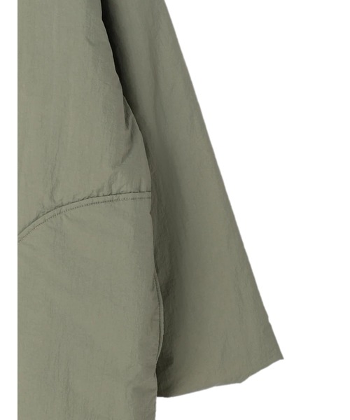 Green　Parks（グリーンパークス）の「中綿比翼コート（その他アウター・レディース・ブラック/ベージュ/カーキ・FREE）」の16枚目の写真